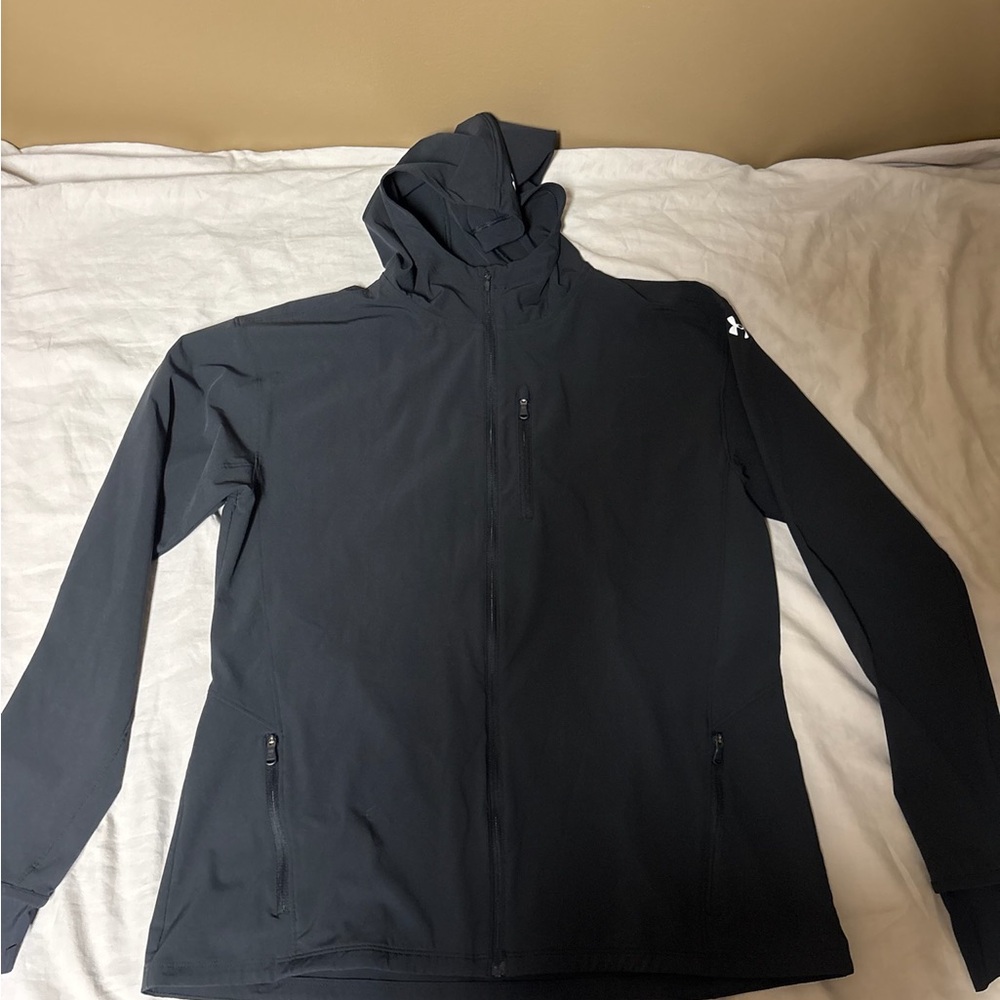 Under Armour Men's Dark Gray Performance Jacket - Picture 1 of 5